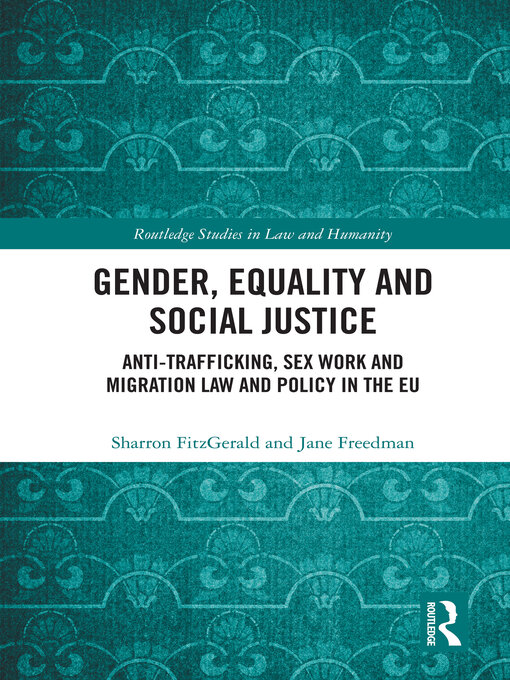 Title details for Gender, Equality and Social Justice by Sharron FitzGerald - Available